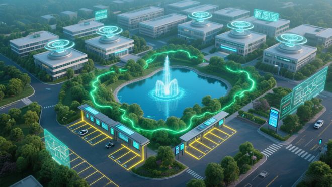 九游娱乐：VR全景园区：开启智慧园区新时代(图3)