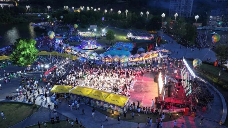 【巴风賨韵 安逸达州】全天候体验激活消费引擎 达州高新区夏日经济“热”力十足(图1)