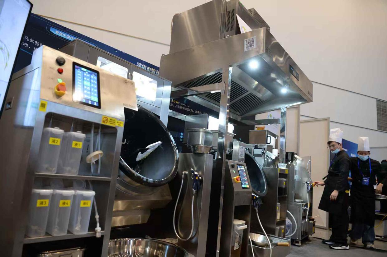 北京平谷举办炒菜机器人大赛它们能“炒”掉厨师吗？(图1)