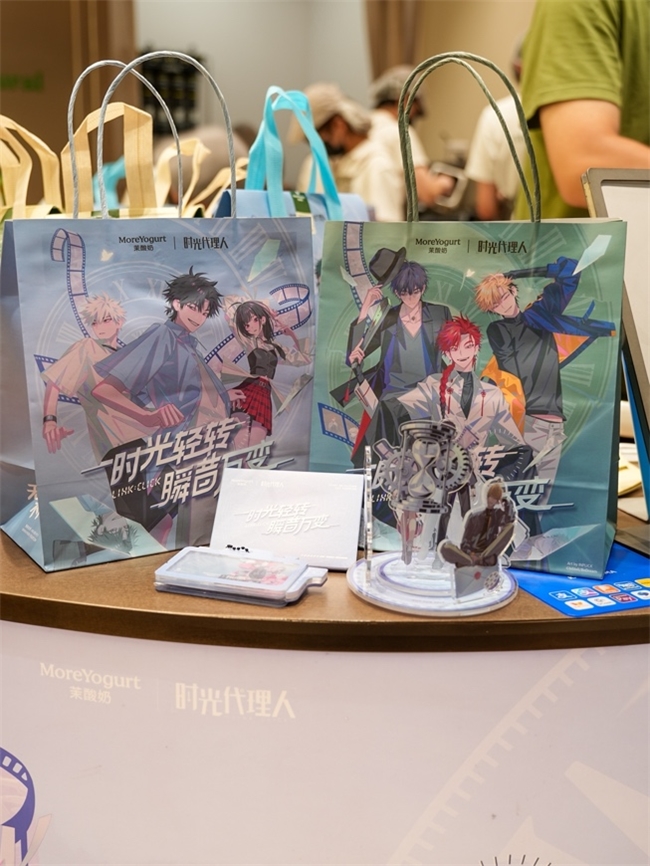 动画迷必打卡！茉酸奶《时光代理人》主题店上线(图3)