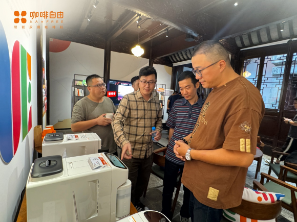 九游娱乐：咖啡自由咖啡机品牌多场景亮相 携手用户畅享智能新生活(图2)