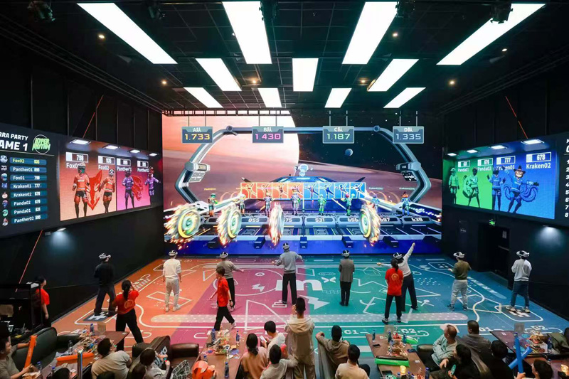 全国首家巨幕沉浸游戏空间亮相北京五棵松(图2)