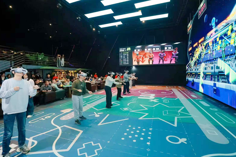 全国首家巨幕沉浸游戏空间亮相北京五棵松(图3)