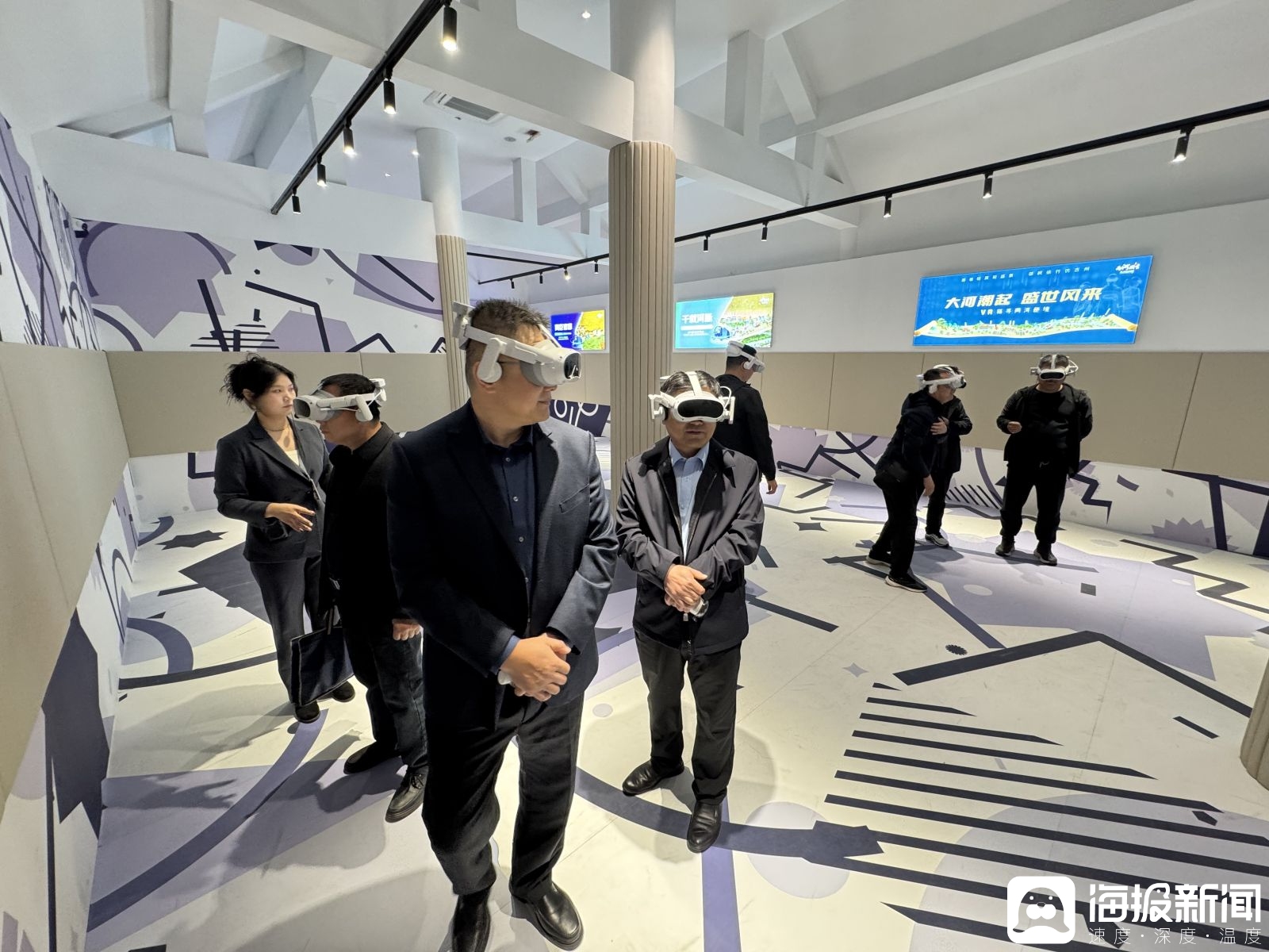 研读州城从“两河潮生”启程丨一场VR“穿越”背后的研学实践新图景_大众网(图1)