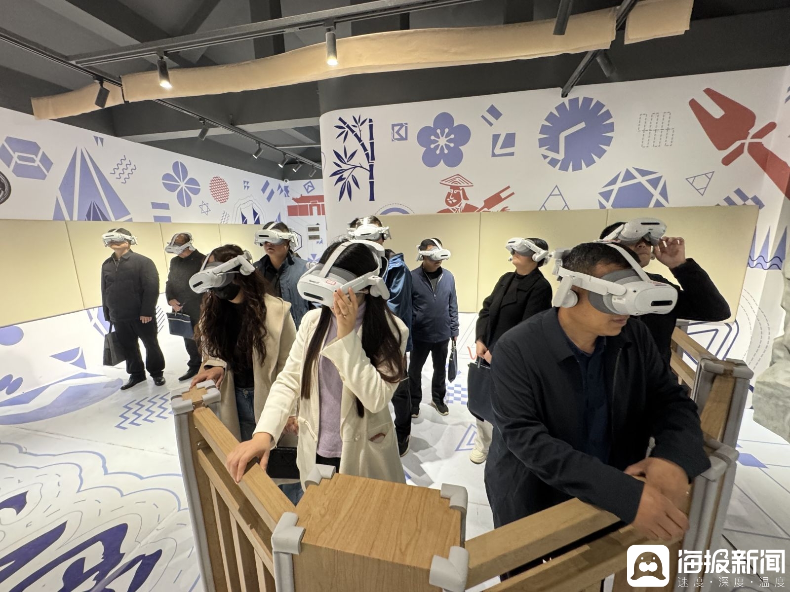 研读州城从“两河潮生”启程丨一场VR“穿越”背后的研学实践新图景_大众网(图3)