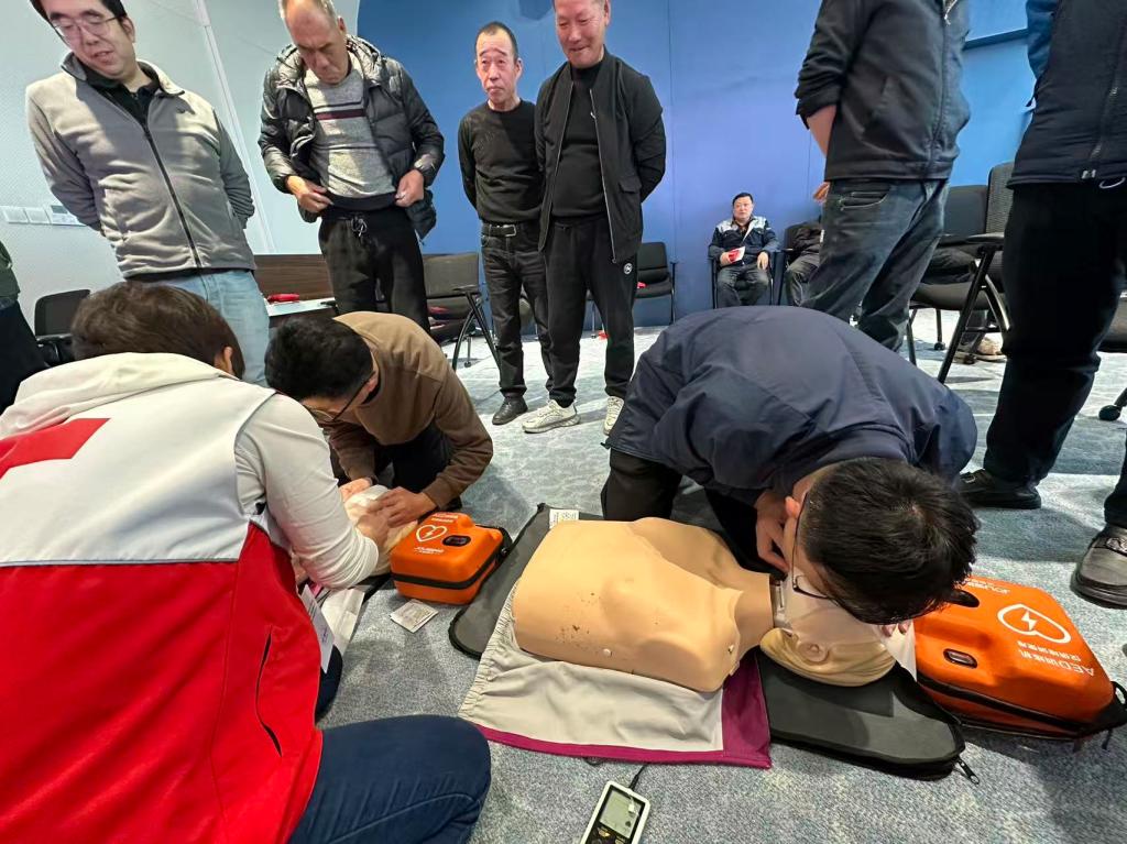 “济时行动护你同行”同济大学临港基地应急急救专项培训举行(图3)