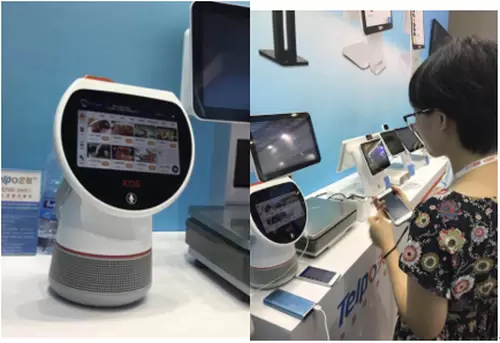 广交会持续发挥首秀平台功能 享刻智能发布首个餐饮跨场景人形机器人Nico(图1)