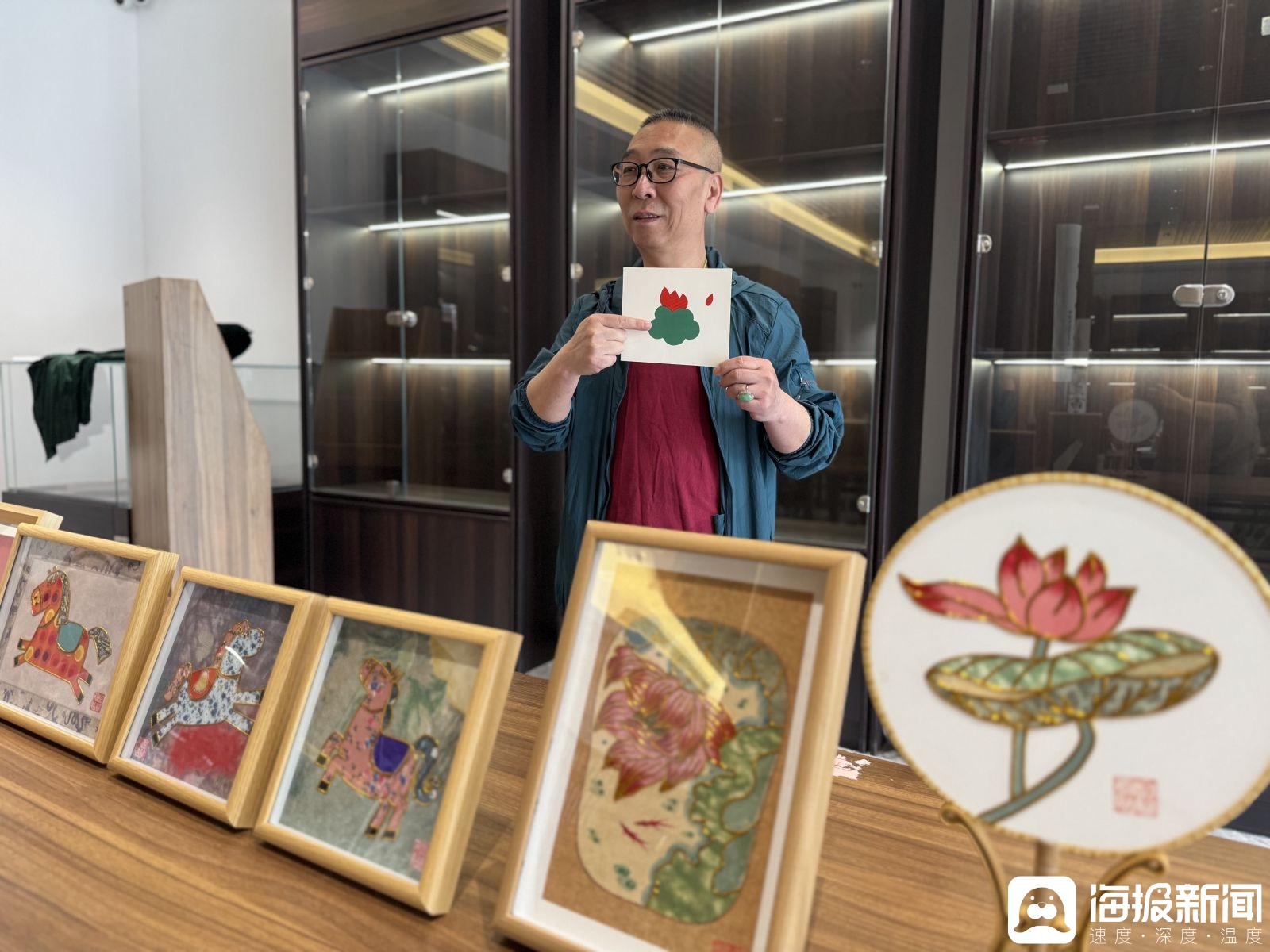 九游娱乐：“两河潮生×德州非遗”周末亲子创艺营首期启幕_大众网(图3)