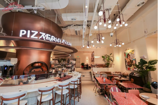 九游app入口：沪上再添新意式餐饮空间必胜客PIZZERIA第十家门店亮相(图2)