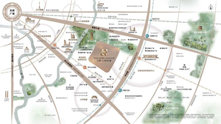 九游app入口：成都【万景公园道1号】售楼处电线月参考总价一览在售主力户型优惠活动详情特价房源楼盘信息更新(图4)